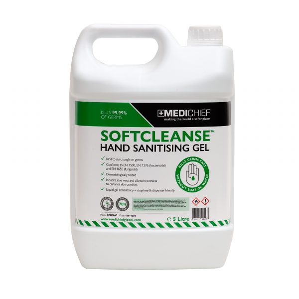 Hand Sanitiser Gel - 5000ml (5ltr)