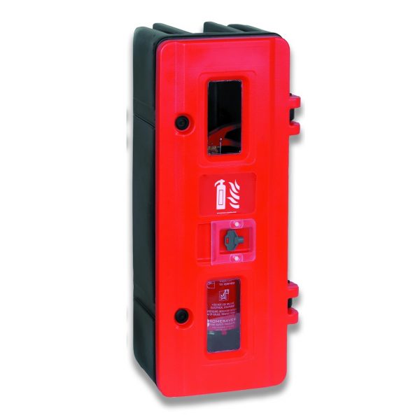 HS70K Single Fire Extinguisher Cabinet with Keybox