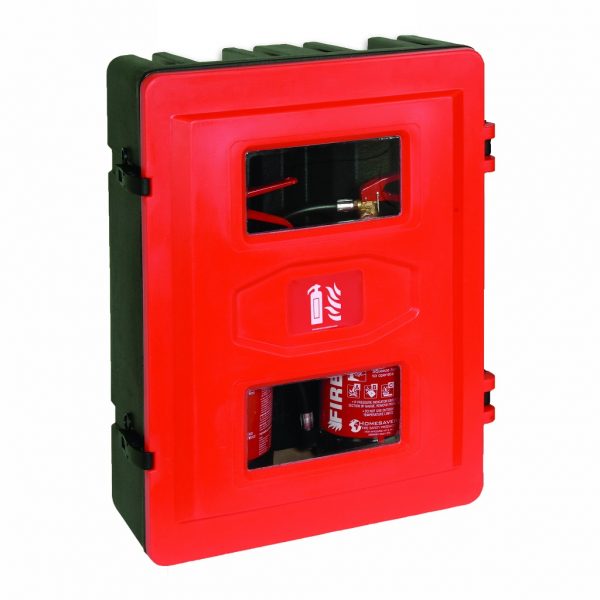 HS72 Double Fire Extinguisher Cabinet