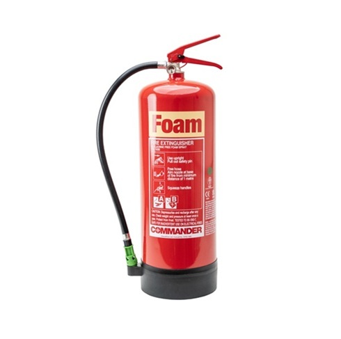 9ltr Fluorine Free Foam Fire Extinguisher