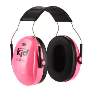 3M™ PELTOR™ Kid Earmuffs, Pink, Headband, H510AK -442-GB