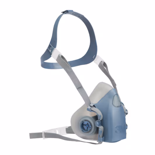 Xa007709323 3m Reusable Half Face Mask Respirator 7501 Crop