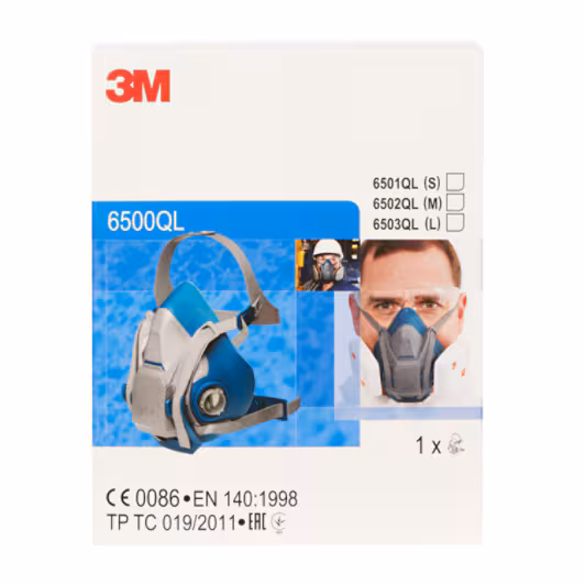3m Reusable Half Face Mask Respirator (1)